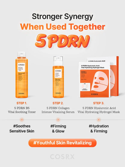 COSRX 5 PDRN Hyaluronic Acid Vital Hydrating Hydrogel Mask